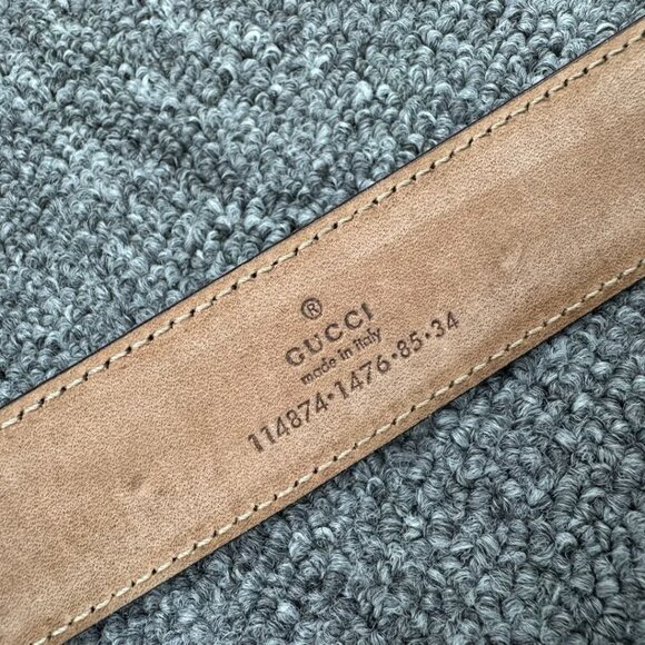 Gucci Leather Belt 255-060825 - Picture 11 of 11